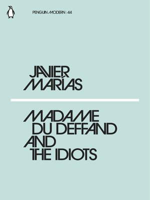 cover image of Madame du Deffand and the Idiots